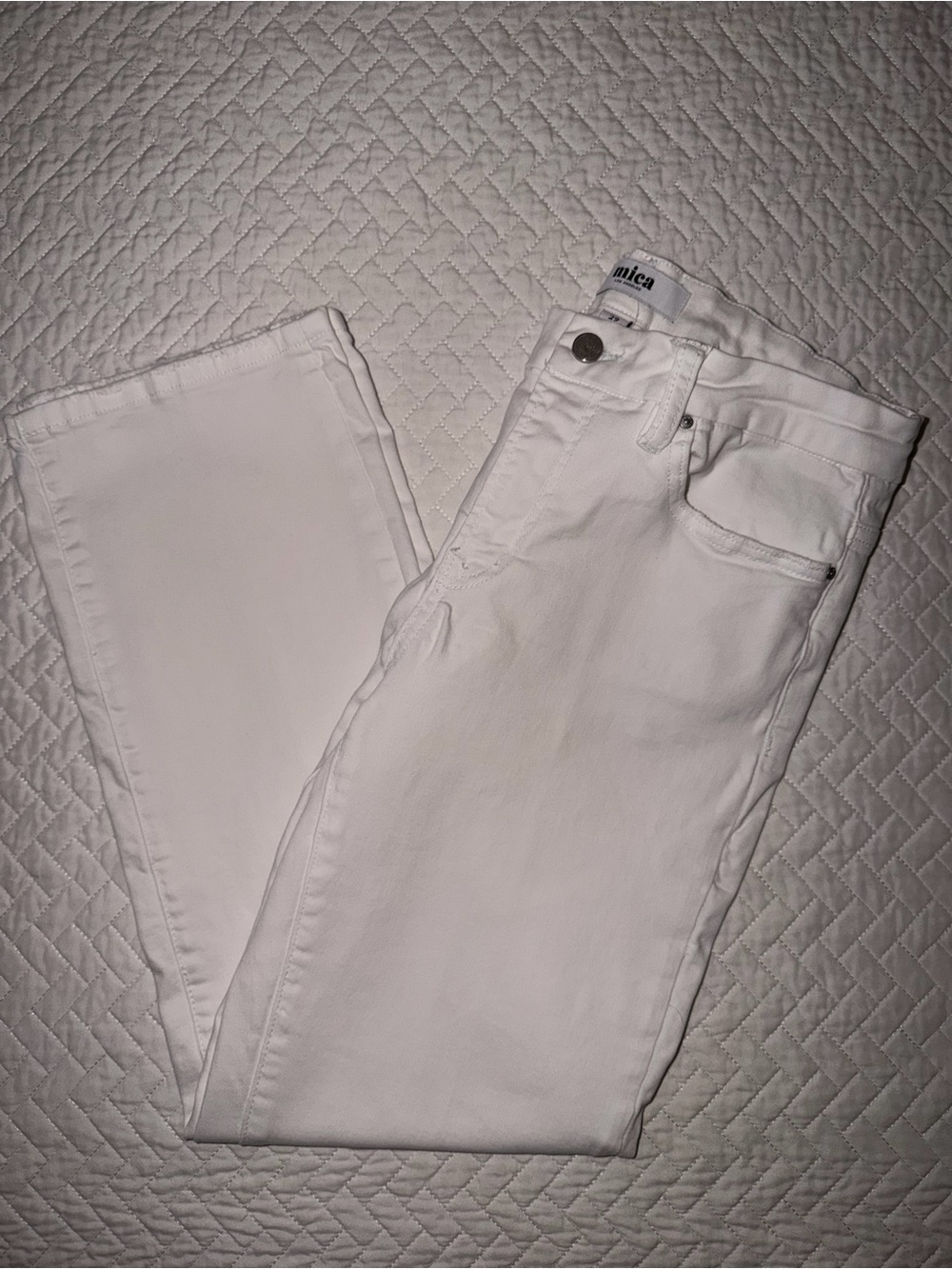 Women’s Straight Leg White Jeans